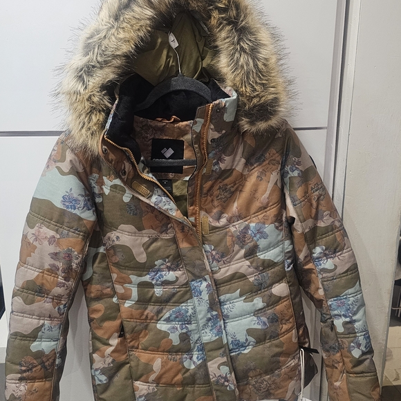 Obermeyer Multicolor Camouflage Jacket
